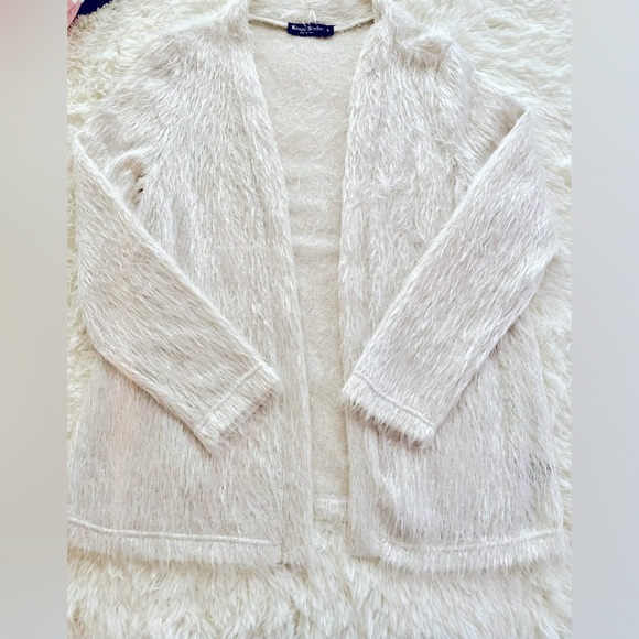 Knapp Studio Sweaters - Faux fur cardigan